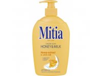 Mitia 500ml tek.mýdlo Honey&Milk pumpi